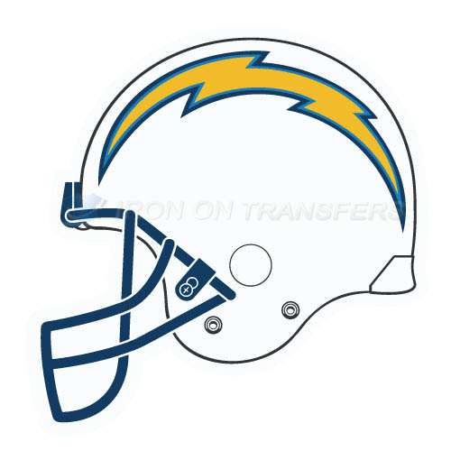 San Diego Chargers Iron-on Stickers (Heat Transfers)NO.742